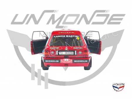 Lancia Delta HF #1 M.BIASION-T.SIVIERO Rally San Demo Integrale Red