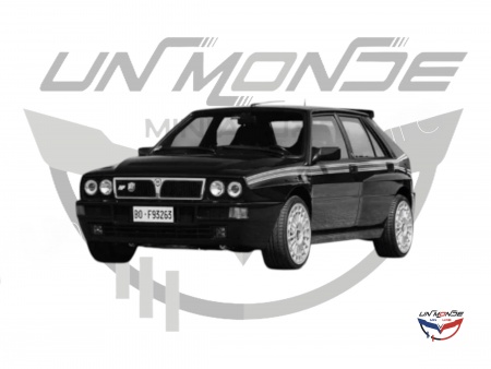 Lancia Delta HF Integrale Evo 1992 Black Dekor