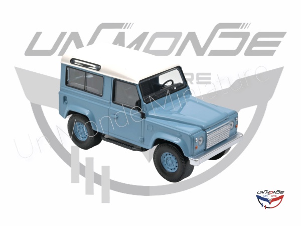 Land Rover Defender 1995 Blue & White Jet-Car