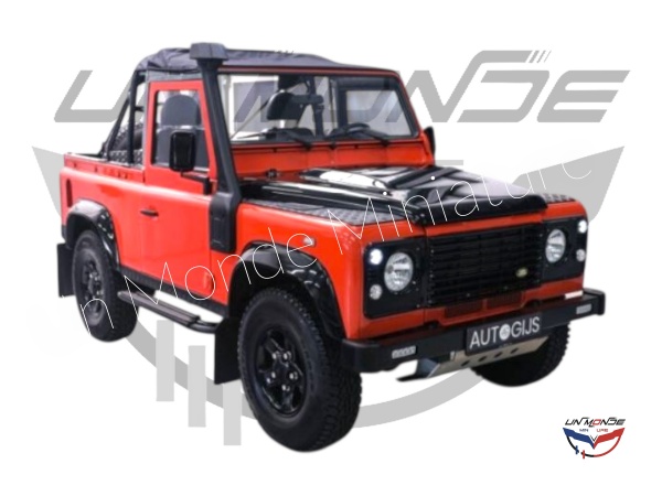 Land Rover Defender 90 Convertible 2016 Orange