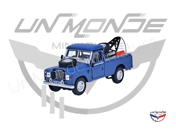 Land Rover Srie III PICK-UP Bleue