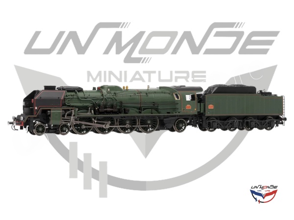 Locomotive � Vapeur 241 P 16 Avec Tender 34 P 308 Cit� du Train SNCF DCC Sound