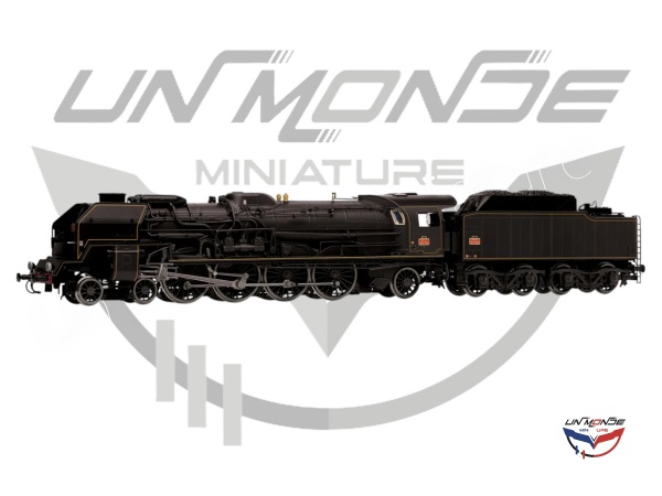 Locomotive � Vapeur 241 P Avec Tender 34 P
