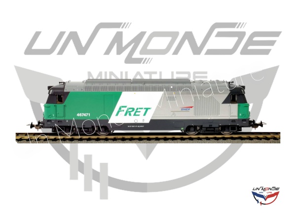 Locomotive Diesel BB 467471 FRET SNCF Analogique