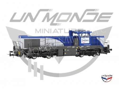 Locomotive Diesel type Vossloh DE 18 EUROPORTE DCC Sound