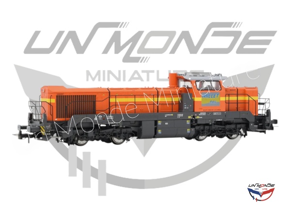 Locomotive Diesel type Vossloh DE 18 Millet Rail DCC Sound