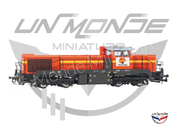 Locomotive diesel Vossloh DE 18, livr�e COLAS RAIL Analogique