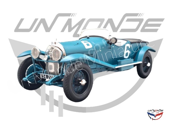 Lorraine Dietrich B3-6 #6 BLOCH/ROSSIGNOL 1926 24h Du Mans 1926 1er