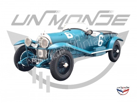 Lorraine Dietrich B3-6 #6 BLOCH/ROSSIGNOL 1926 24h Du Mans 1926 1er