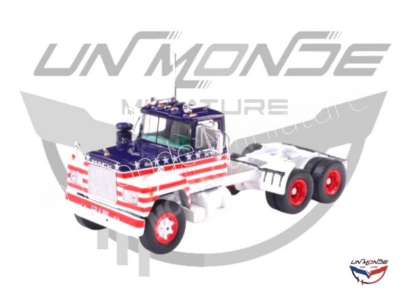 Mack R Series 1966 Etoiles et Bande Rouge/Bleu/Blanc