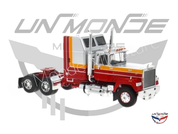 Mack Superliner Magnum silber&rot 1985