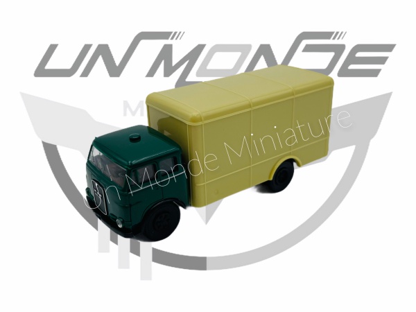 MAN 10 212 F Wagon Conteneur Vert Foinc Beige