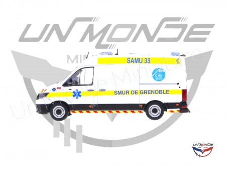 Man TGE L2H2 Gifa Ambulance De Réanimation SAMU 38 Smur de Grenoble