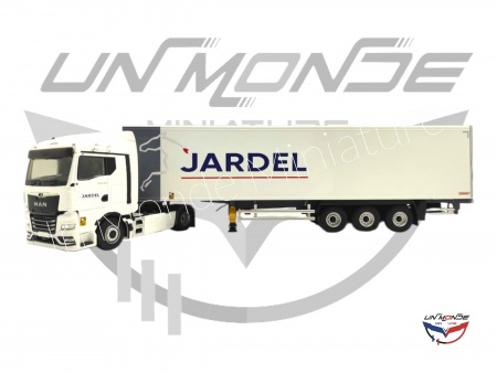 Man TGX GM Semi Fourgon Jardel