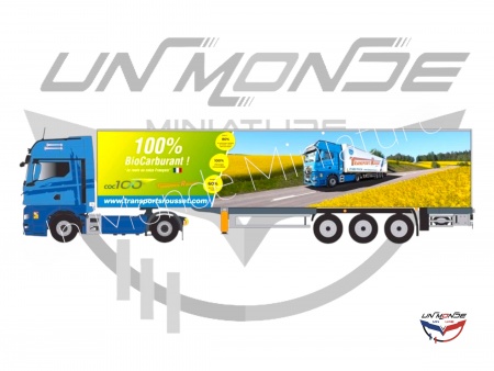 Man TGX GX Semi Fourgon Colza Transports ROUSSET