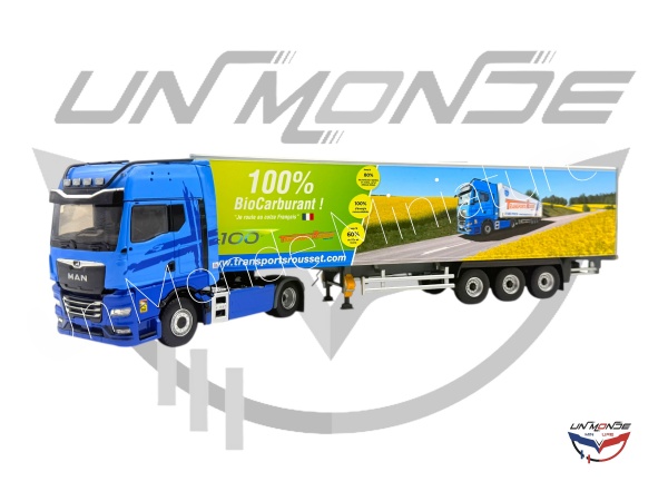 Man TGX GX Semi Fourgon Colza Transports ROUSSET
