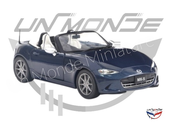 Mazda MX-5 bleu fonc 2019