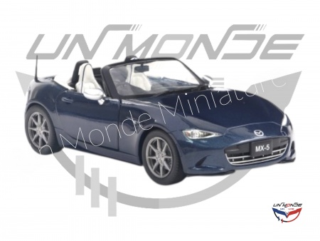 Mazda MX-5 bleu foncé 2019