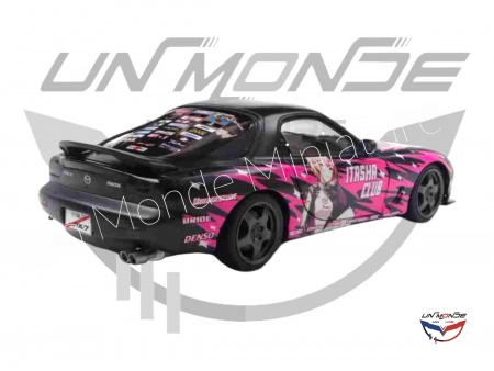 Mazda R7 FD3RS Solido Works Itasha Club 1999 Pink