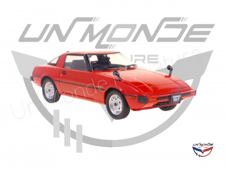 Mazda RX-7 1980 Red