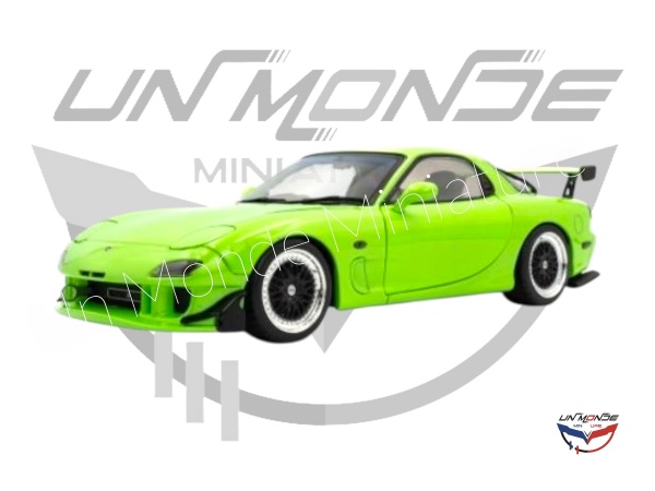 Mazda RX-7 FD3RS Solido Works 1999 Green