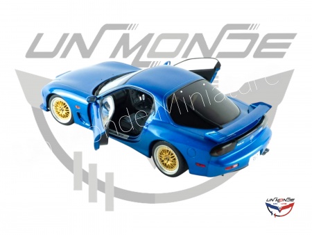 Mazda RX7FD3S 1999 Innocent Blue Mica