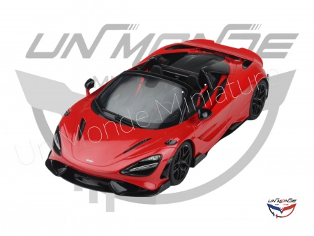 McLaren 765LT Spider 2021 Vermillon Red