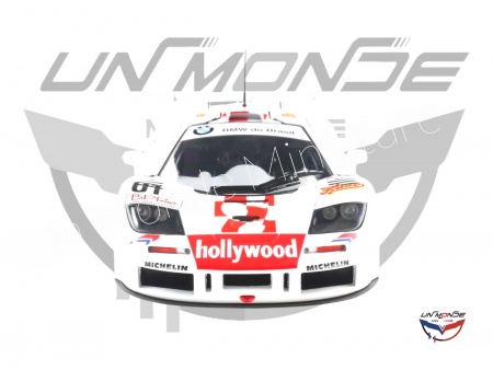 McLaren F1 GTR Short Tail #01 N.PIQUET-J.CECOTTO 1996 White