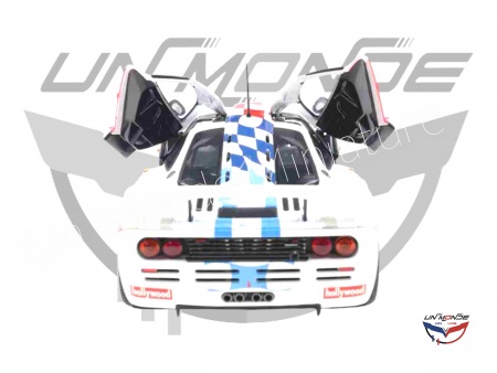 McLaren F1 GTR Short Tail #01 N.PIQUET-J.CECOTTO 1996 White