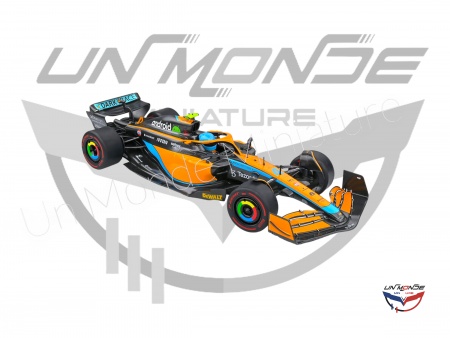 McLaren MCL36 L.NORRIS Orange 2022