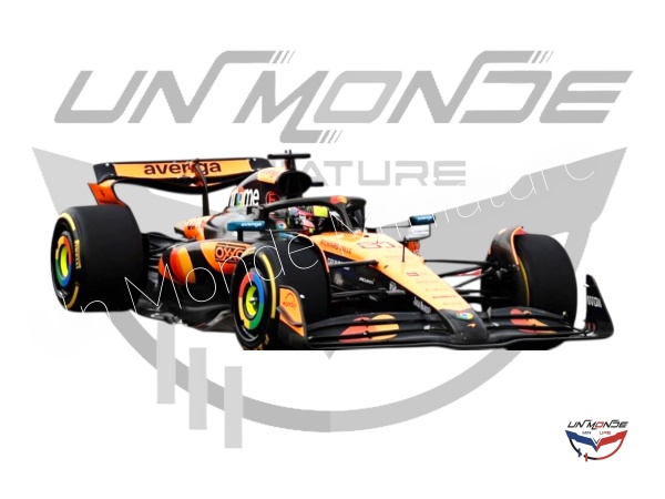 McLaren MCL39 O.PIASTRI #81 2025 Orange
