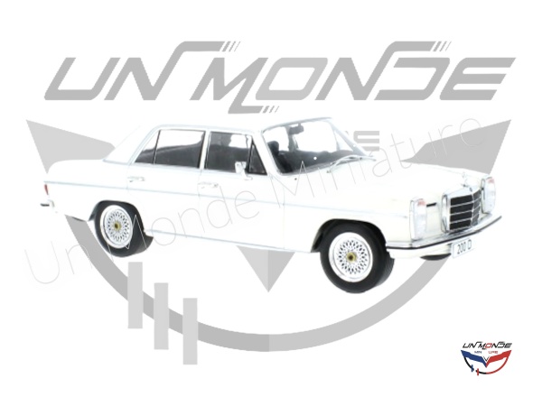 Mercedes 200D W115 1968 White