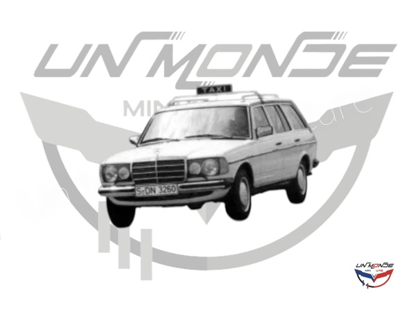 Mercedes 200T S123 1979 Taxi