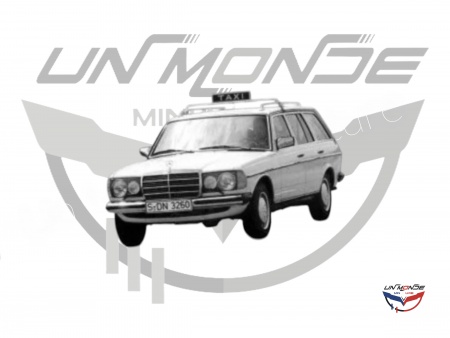 Mercedes 200T S123 1979 Taxi