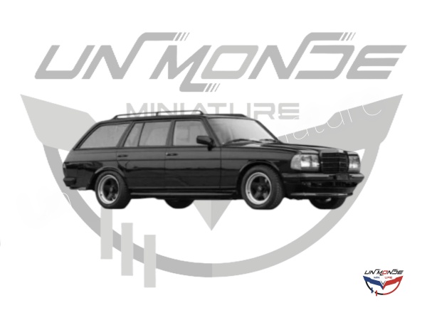 Mercedes 500 TE V8 AMG 123 1979 Black