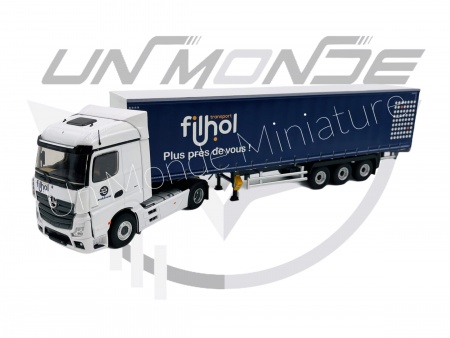 Mercedes ACTROS 5 Tautliner FILHOL TRANSPORTS