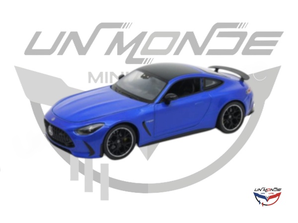 Mercedes AMG GT Blue and Black