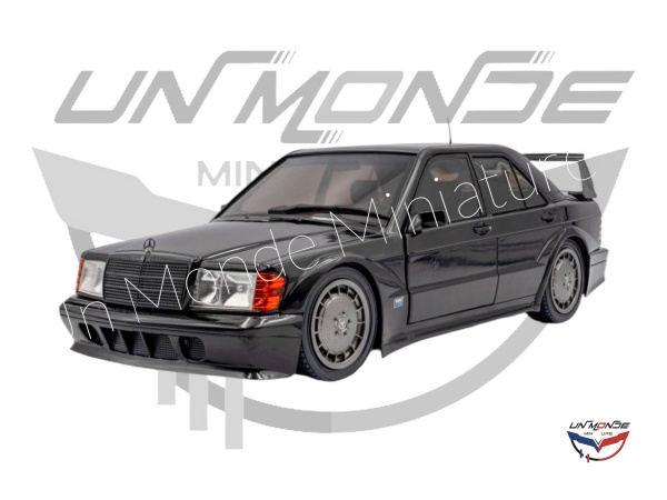 Mercedes-Benz 190 W201 EVO II 1990 Solido Works Black