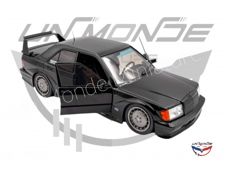 Mercedes-Benz 190 W201 EVO II 1990 Solido Works Black