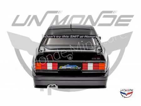 Mercedes-Benz 190 W201 EVO II 1990 Solido Works Black