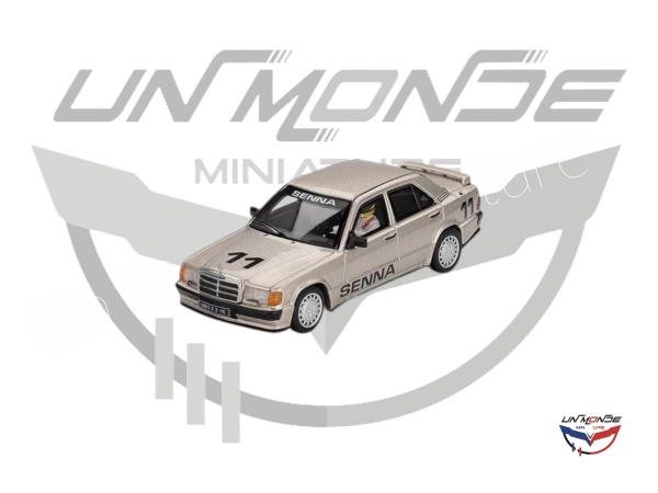 Mercedes-Benz 190E 2.3 16 #11 Ayrton Senna With Figure Race Of Champions 1984