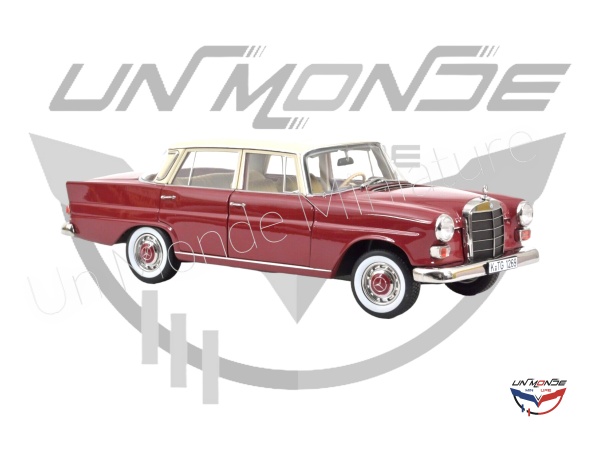 Mercedes-Benz 200 1966 Red