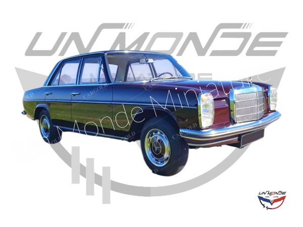 Mercedes-Benz 200 1968 Dark Red Brown