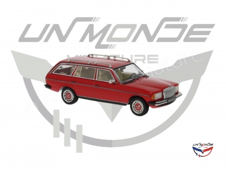 Mercedes-Benz 200T S123 1982Red With Beige Interior