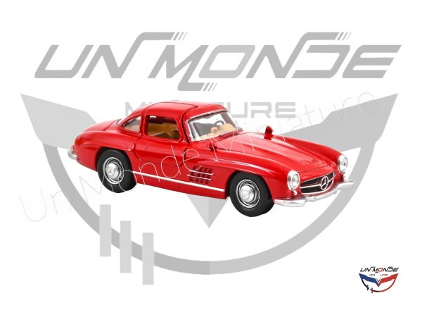 Mercedes Benz 300 SL 1954 Fire engine Red Jet Car