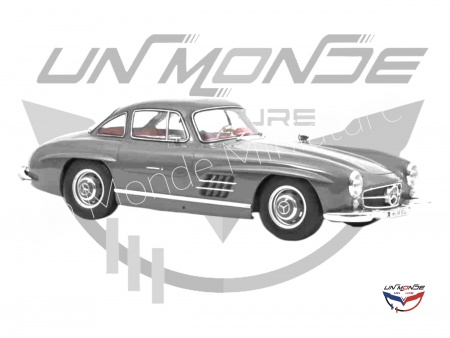Mercedes-Benz 300 SL 1954 Graphite Grey