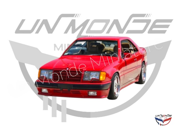 Mercedes-Benz 300CE 6.0 AMG \'\'The Hammer\'\' 1988 Widebody Signal Red