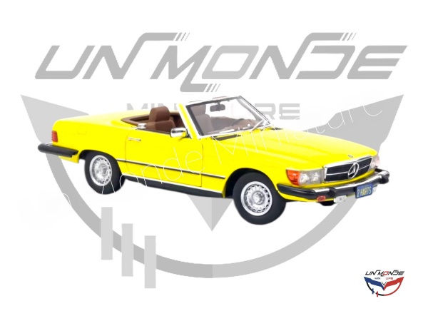 Mercedes-Benz 450SL Version US 1979 Jaune