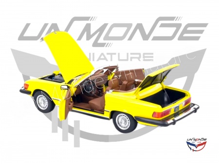 Mercedes-Benz 450SL Version US 1979 Jaune