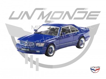Mercedes-Benz 560 SEC AMG Widebody 1990 Linarite Blue Pearl